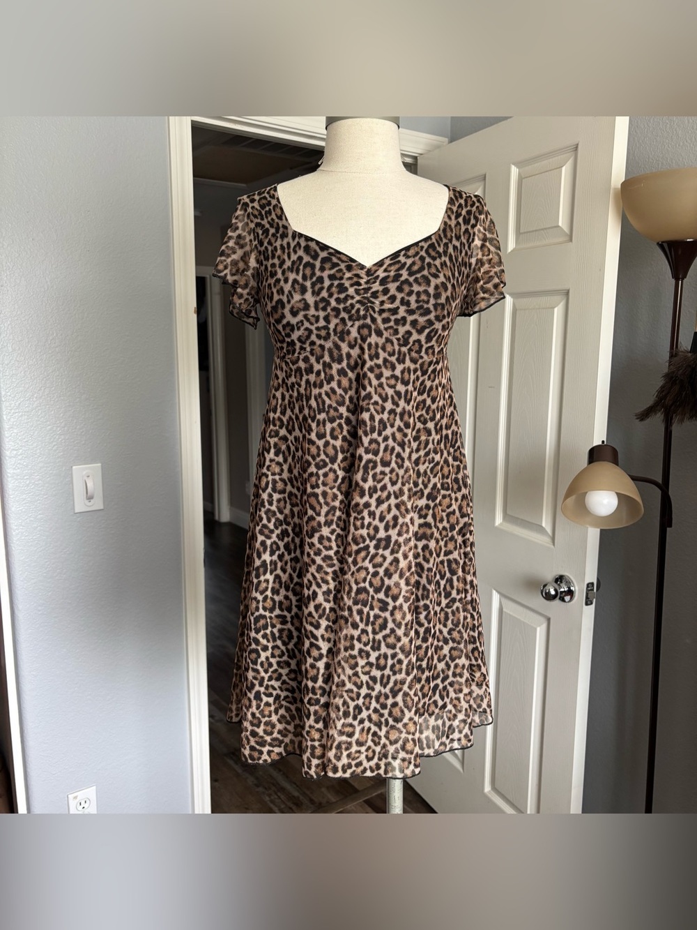 Cheetah mini dress!